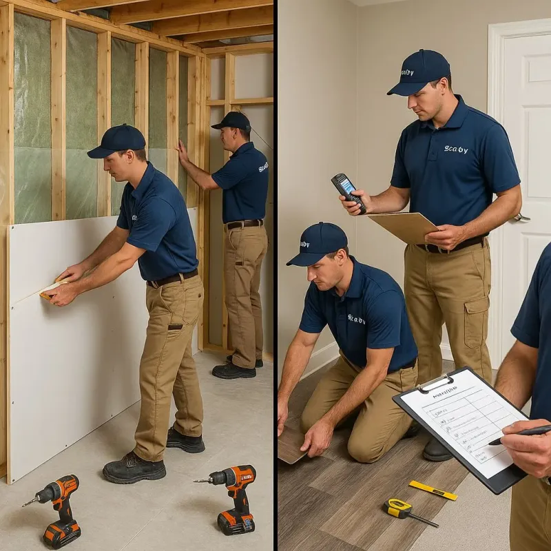Repairs and Reconstruction process in Bon Air, VA